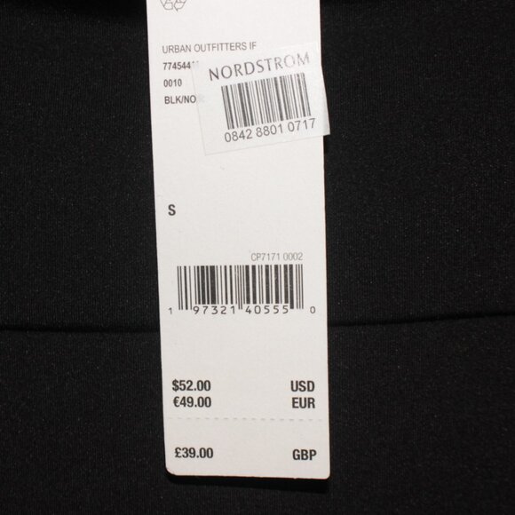 NWT Iets frans... Black Column Maxi Skirt Size S - Picture 6 of 7